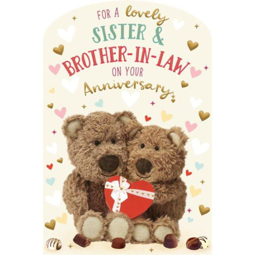 Picture of SISTER & BROTHER IN LAW ANNIVERSARY CARD